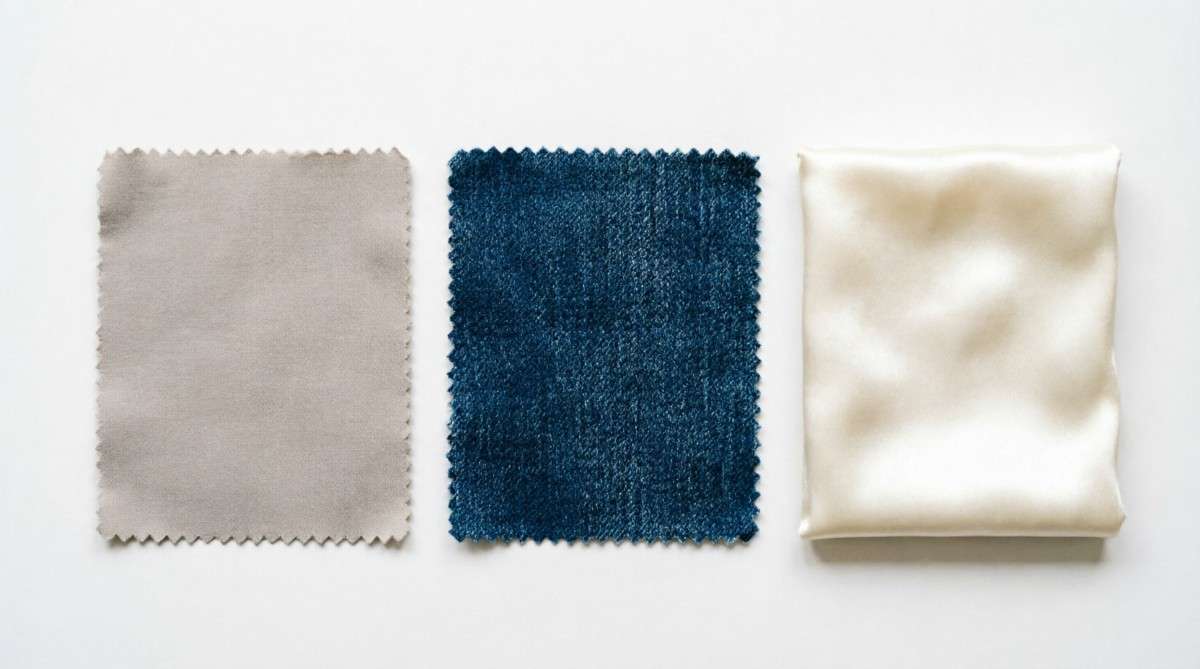 Types of fabric weaves — plain, twill, satin explained